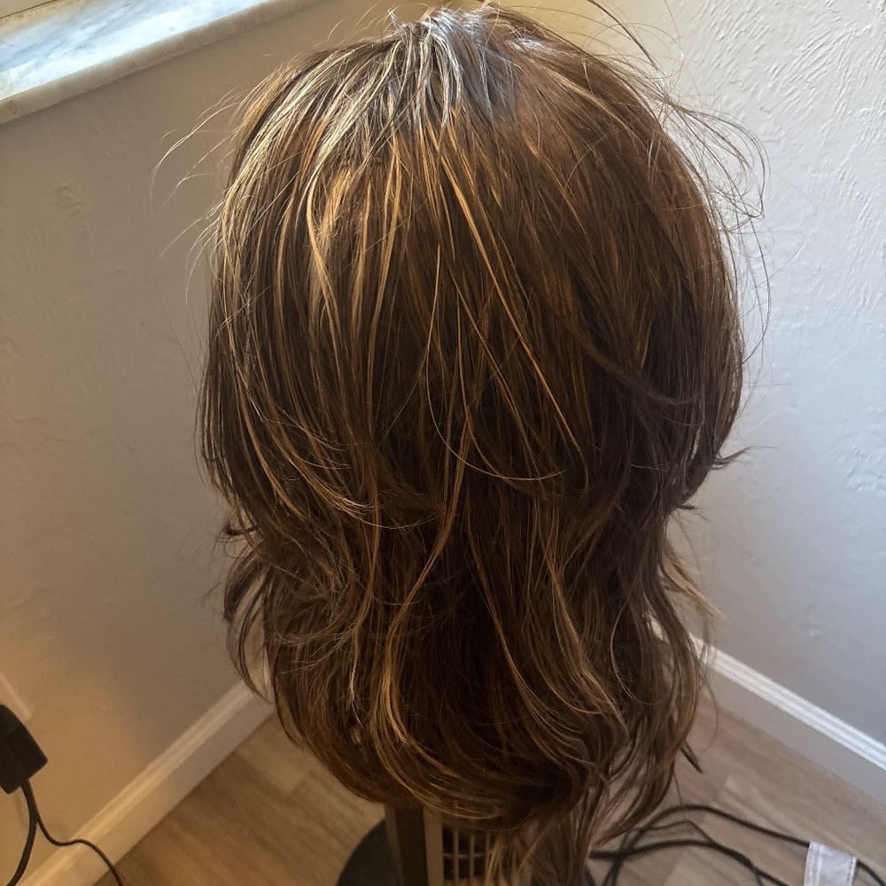 (2) Two 22”  Wig Style: Synthetic Lace Front Wig, Glueless Wig, 13x4 Lace Front - Picture 8 of 10